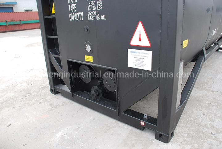 ASME Standard 20FT Asphalt Storage ISO Bitumen Tank Container