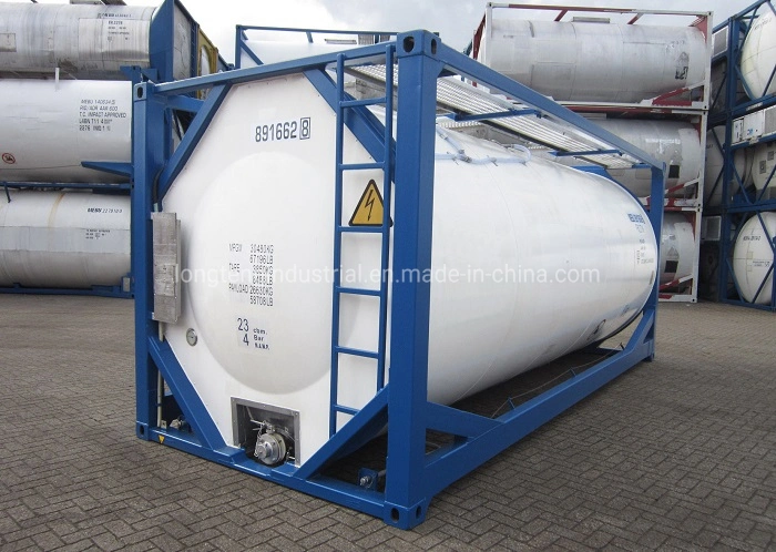 26000L Un Imdg T11 316L Stainless Steel 20FT ISO Tank Container for Sale