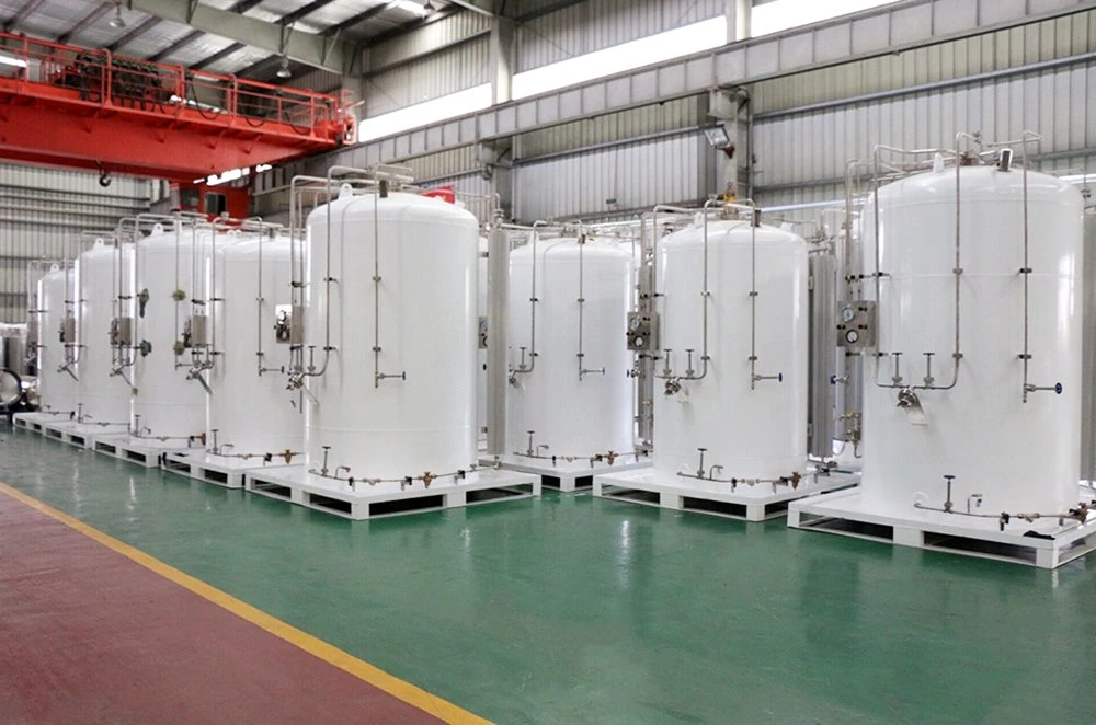 Cryogenic Liquid Argon Storage Microbulk Tank