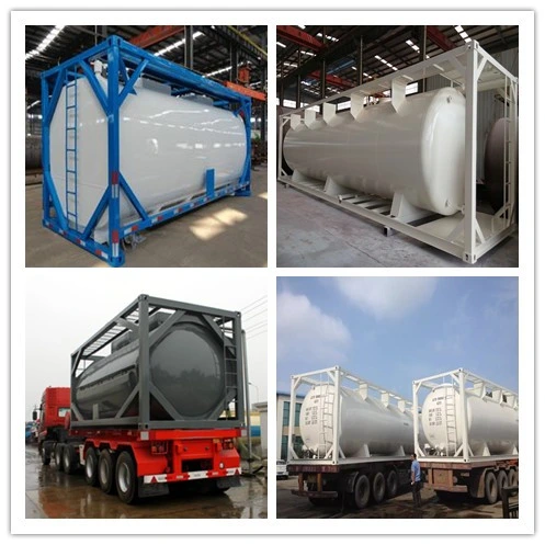 Stainless Steel 40FT ISO Tank Container for Chemical Liquids