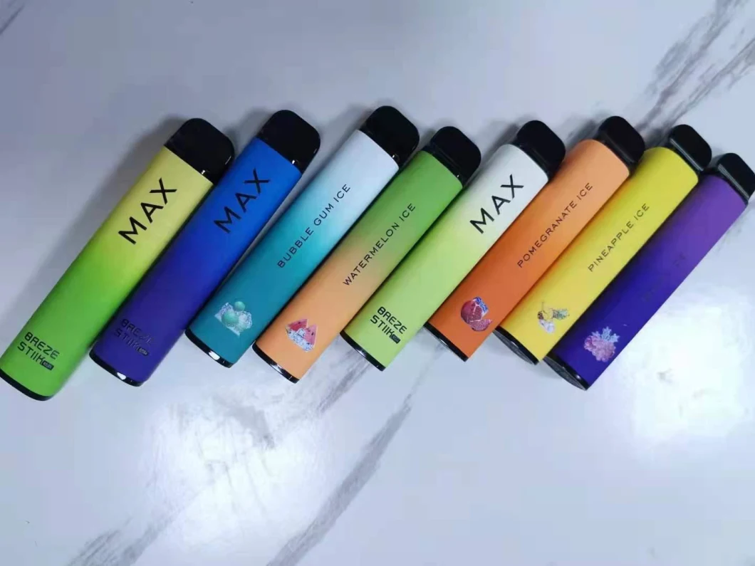 Wholesale Popular Breze Stiik Max 1800puff 6ml Liquid 950mAh Ambient Liquid Gas Vaporizer