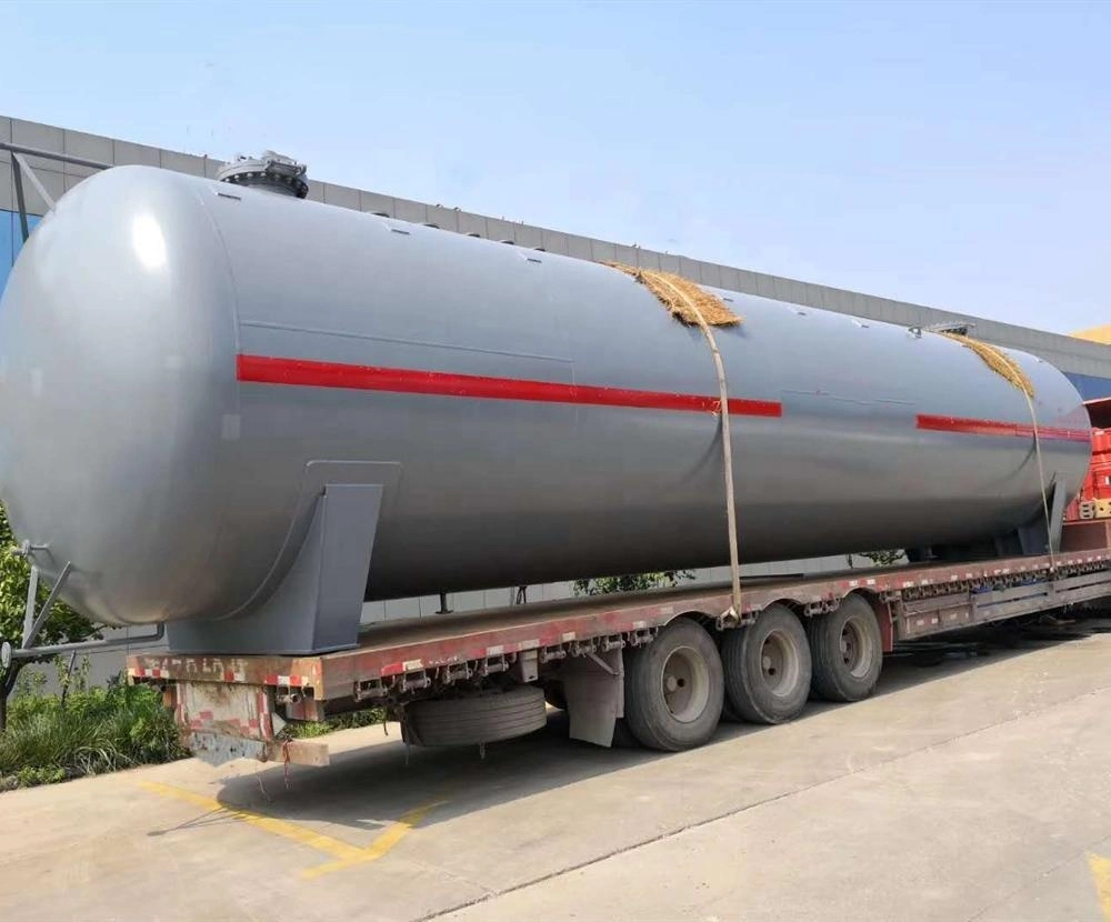 ASME 60m3 LPG Storage Tank 30mt LPG Gas Storage Tank for Nigeria