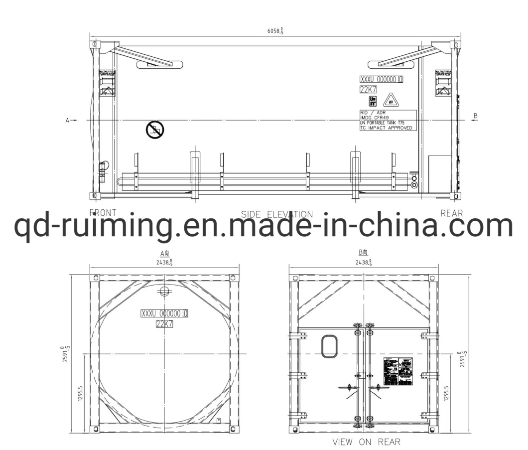 20FT T75 Cryogenic Tank Container