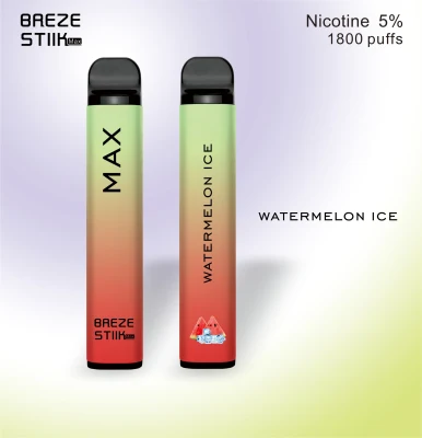 인기 있는 Breze Stiik Max 1800puff 6ml 액체 950mAh 주변 액체 가스 기화기 도매