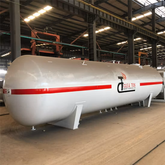 프로판 및 액체 암모니아를 적재하여 Clw 50,000 리터 LPG 저장 탱크